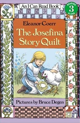 Paperback of The Josefina Story Quilt by HarperCollins, showing the book cover with colorful artwork and title text.