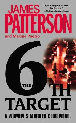 Cover of "The 6th Target" mass market paperback by Little Brown and Company featuring a mysterious design and bold title text.