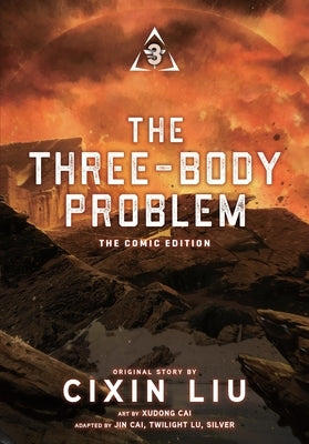 Paperback comic book of The Three-Body Problem, Vol. 3 by Yen Press, featuring vibrant cover art from the comic edition.