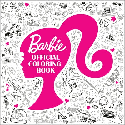 Barbie official coloring book by Random House Books for Young Readers, paperback with colorful Barbie illustrations.