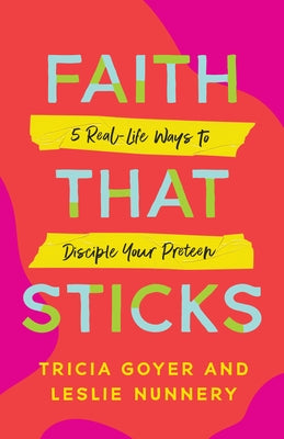 Paperback of Faith That Sticks by Moody Publishers showing the book cover with the title and author text.