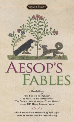 Cover of Aesop's Fables mass market paperback by Signet Book, showing classic artwork and title on the front.