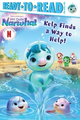 Paperback children's book titled "Kelp Finds a Way to Help!" from Simon Spotlight, featuring colorful ocean-themed illustrations.