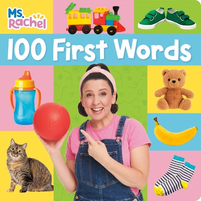 100 First Words (Ms. Rachel) Board Book Random House Books for Young Readers