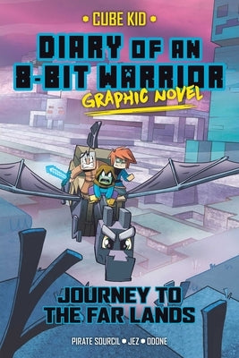 Paperback of Diary of an 8-Bit Warrior graphic novel, Journey to the Far Lands Volume 5, published by Andrews McMeel Publishing.