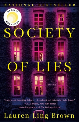 Paperback of Society of Lies by Random House Publishing Group, featuring book cover with dark and mysterious design.