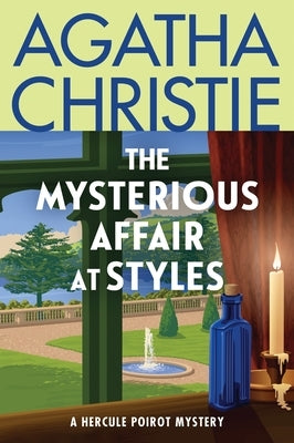 Paperback of The Mysterious Affair at Styles by Agatha Christie featuring the official William Morrow & Company edition cover.
