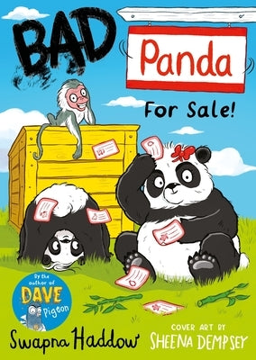 Paperback copy of Bad Panda by Faber & Faber Children's featuring colorful cover art with a playful panda illustration.