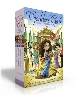 Goddess Girls Magical Collection (Boxed Set): Athena the Brain; Persephone the Phony; Aphrodite the Beauty; Artemis the Brave Paperback Aladdin Paperbacks