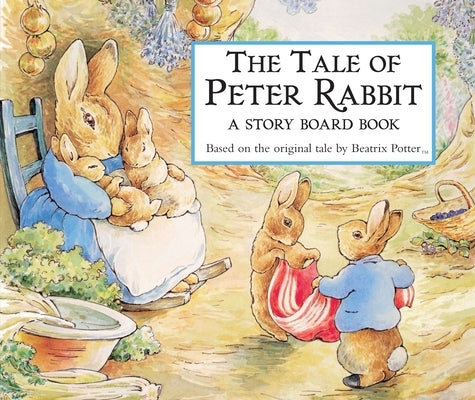 Warne Frederick & Company Peter Rabbit story board book with colorful illustrations for young children.