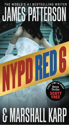 Mass market paperback of NYPD Red 6 thriller novel by Little Brown and Company, featuring a dark cityscape cover.