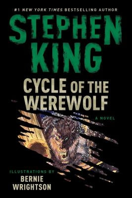 Paperback copy of "Cycle of the Werewolf" by Gallery 13, featuring a dark, eerie cover with a werewolf illustration.