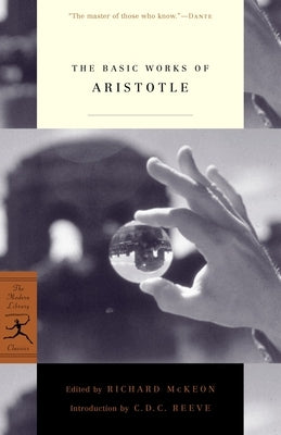 Paperback of The Basic Works of Aristotle by Modern Library, featuring classic philosophical texts with a simple cover design.