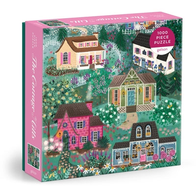 Joy Laforme the Cottage Hills 1000 Piece Puzzle in a Square Box Other Galison