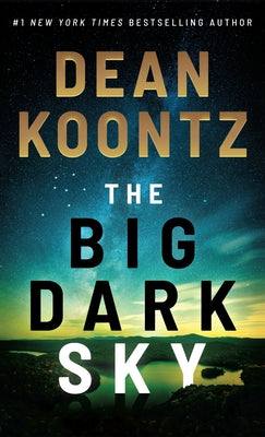 Large print paperback of "The Big Dark Sky" by Large Print Press, showing the book cover with dark sky-themed artwork.
