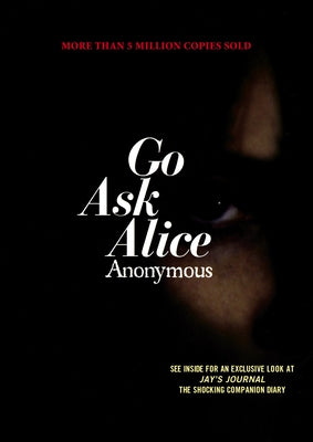 Paperback of "Go Ask Alice" by Simon & Schuster Books for Young Readers, showing the book cover with title and author details.