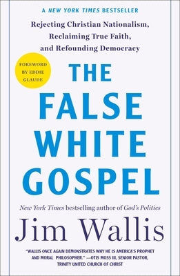 Paperback of The False White Gospel by St. Martin's Essentials, showing the book cover with title and author details.