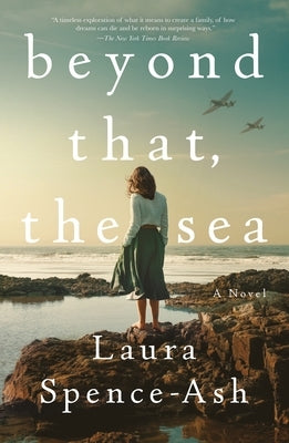 Cover image of the paperback novel "Beyond That, the Sea" by Celadon Books, featuring ocean-themed artwork.