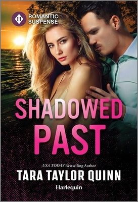 Shadowed Past mass market paperback by Harlequin Romantic Suspense featuring a mysterious cover illustration with shadowy figures.