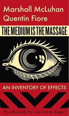 Paperback copy of "The Medium Is the Massage" by Gingko Press featuring colorful abstract cover art.