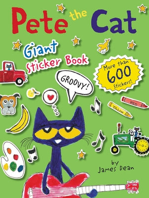 Pete the Cat Giant Sticker Book Paperback HarperCollins
