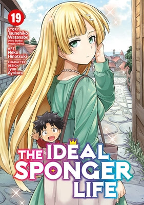 Paperback of The Ideal Sponger Life Vol. 19 by Seven Seas, featuring the book cover with colorful illustrations.