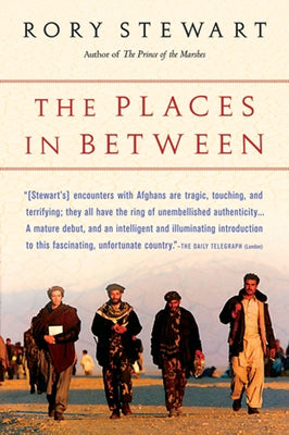 Paperback of "The Places in Between" by Harper Perennial, showing the book cover with title and author details.
