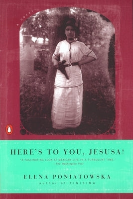 Paperback of "Here's to You, Jesusa!" by Penguin Books featuring colorful cover art and title text.