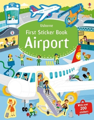 First Sticker Book Airport Paperback Usborne Books