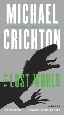 Cover of The Lost World mass market paperbound novel by Ballantine Books featuring a jungle adventure scene.