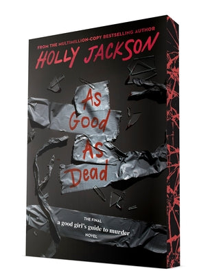 Paperback of "As Good as Dead: Deluxe Edition" by Delacorte Press, showing the book cover with bold title text and design.