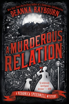 Paperback of "A Murderous Relation" by Berkley Books showing the book cover with dark and mysterious artwork.