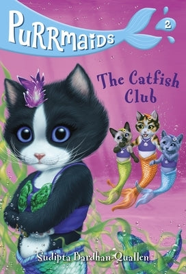 Paperback of Purrmaids #2: The Catfish Club by Random House Books for Young Readers, featuring colorful cover art with catfish characters.