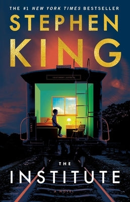 Paperback of The Institute by Scribner Book Company, showing the book cover with title and author details.