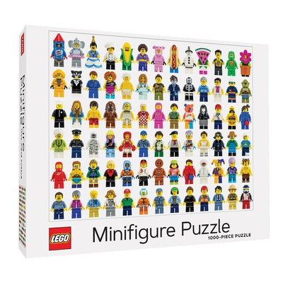 Lego? Minifigure 1000-Piece Puzzle Other Chronicle Books