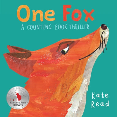 Paperback of "One Fox: A Counting Book Thriller" by Peachtree Publishers, featuring colorful fox illustrations on the cover.