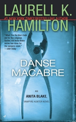 Mass market paperback of Danse Macabre, a Vampire Hunter novel by Anita Blake series, published by Berkley Books.
