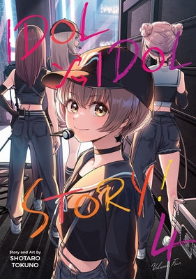 Paperback of Idol X Idol Story! Vol. 4 by Seven Seas, featuring colorful cover art of manga characters from the series.