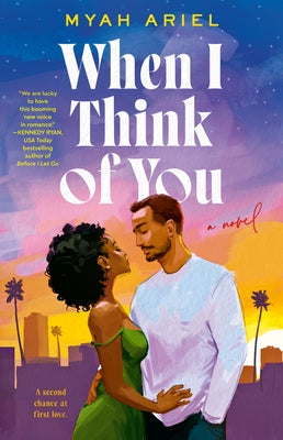 Paperback book titled "When I Think of You" by Berkley Books, showing the cover with a floral design and title text.