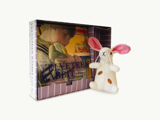 The Velveteen Rabbit Plush Gift Set: The Classic Edition Board Book + Plush Stuffed Animal Toy Rabbit Gift Set Novelty Applesauce Press