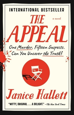 A paperback copy of "The Appeal" by Atria Books, featuring a cover with abstract design and bold typography.