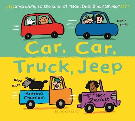 Car, Car, Truck, Jeep Board Book Bloomsbury Publishing PLC