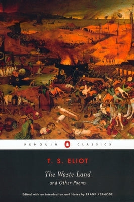 Paperback of The Waste Land and Other Poems by Penguin Classics, featuring a classic poetry book cover with literary artwork.