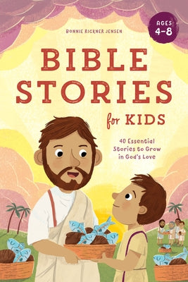Paperback Bible Stories for Kids by Callisto Kids, featuring colorful illustrations of 40 essential stories to inspire faith.