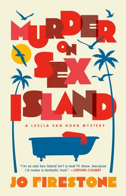 Paperback of Murder on Sex Island: A Luella van Horn Mystery by Random House Publishing Group, showing the book cover with title and author.