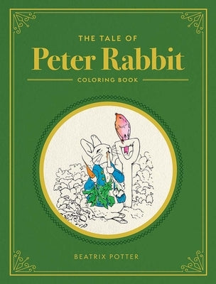 Paperback coloring book featuring The Tale of Peter Rabbit by Dover Publications, with illustrations from the classic story.