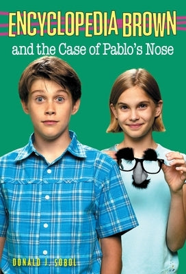 Paperback copy of "Encyclopedia Brown and the Case of Pablos Nose" by Yearling Books, showing the book cover.