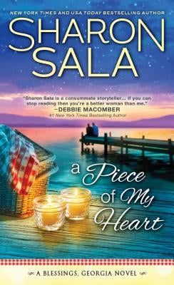 Mass market paperbound book titled "A Piece of My Heart" by Sourcebooks Casablanca, with a colorful cover design.