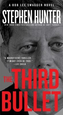 Mass market paperbound copy of The Third Bullet novel by Pocket Books, featuring a dark, atmospheric cover design.