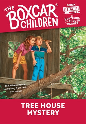 Paperback of Tree House Mystery by Random House Books for Young Readers, showing the book cover with colorful illustrations.